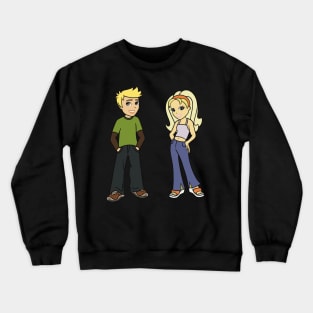 Polly Pocket and Rick Crewneck Sweatshirt